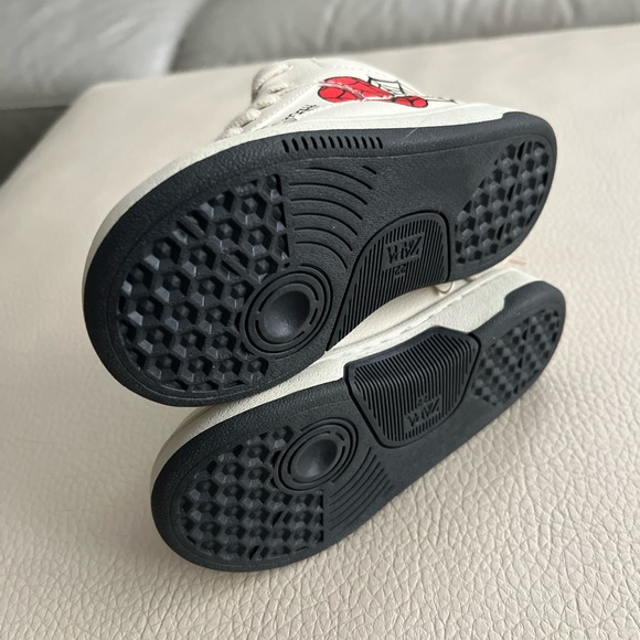 NWT - Zara x Marvel Spider-Man High Top Sneakers - US Size 6.5 - Picture 6 of 8